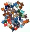 50 8mm Butterfly Bead Multi Mix Pack